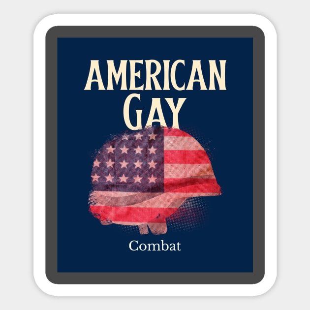 Gay Veteran Sticker by FirstClassQueen